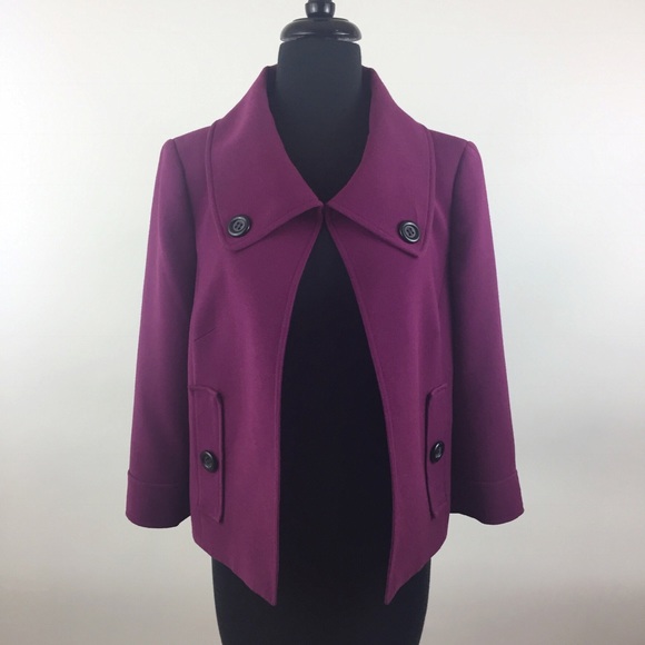 Isabella DeMarco Jackets & Blazers - Isabella DeMarco Blazer Plum